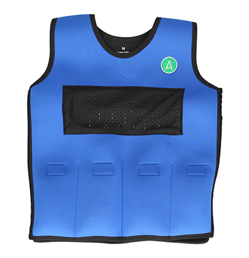 Chaleco lastrado con peso - S / M